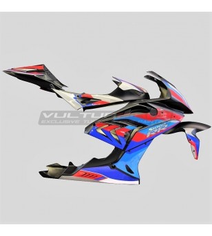 Kit complete stickers red blue - BMW S1000RR 2015 / 2018