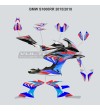 Kit completo adesivi rosso blu - BMW S1000RR 2015 / 2018