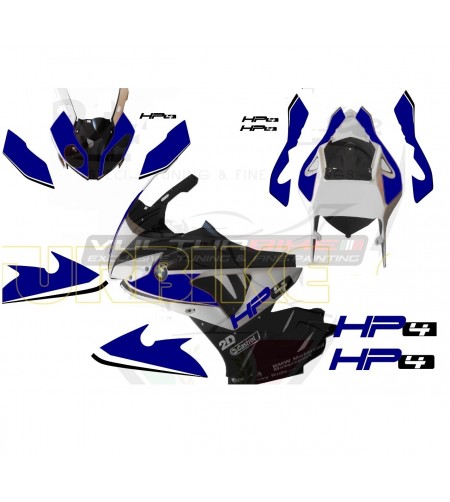 Benutzerdefinierte Grafikaufkleber Kit - BMW S1000RR - HP4