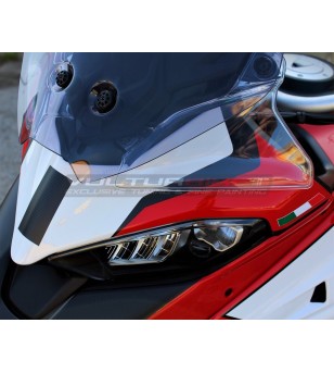 Cupolino in carbonio design personalizzato - Ducati Multistrada Pikes'Peak