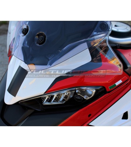 Carenado de carbono de diseño personalizado - Ducati Multistrada PikesPeak 