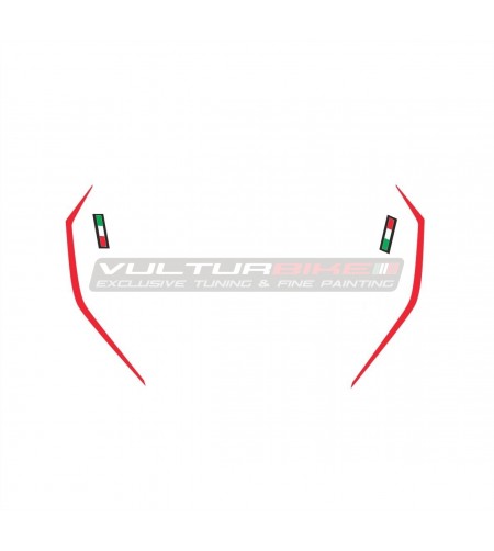 Profils adhésifs pour cadres d’instruments - Ducati Panigale V4 / V2 2020