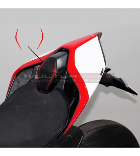 Aufkleber für Sitzpolsterbezug - Ducati Streetfighter V4 / V2 / Panigale V4