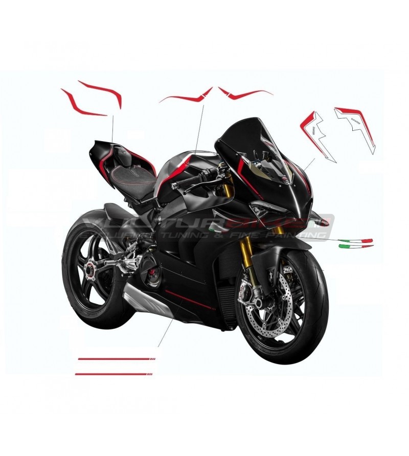 Stickers' kit with Panigale SP design - Ducati Panigale V4 / V4S / V4R