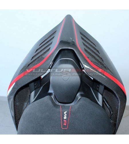 Codone in carbonio personalizzato - Ducati Panigale V4 / V4R / V4S / V2 2020 / Streetfighter V2 - V4 