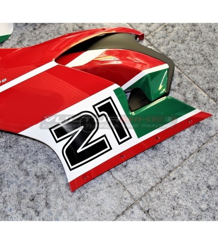 Troy Bayliss replica stickers kit - Ducati Panigale V2 2020 / 2022 