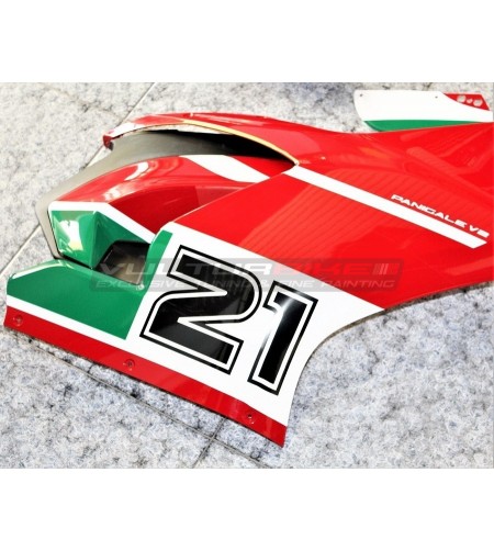 Troy Bayliss replica stickers kit - Ducati Panigale V2 2020 / 2022 