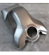 Couvercle de réservoir allongé peint avec effet aluminium brossé - Ducati Panigale V4 / Streetfighter V4 