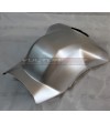 Lackierte längliche Tankabdeckung mit gebürstetem Aluminiumeffekt - Ducati Panigale V4 / Streetfighter V4 