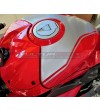 Adesivi per serbatoio effetto alluminio spazzolato - Ducati Panigale V4 2022
