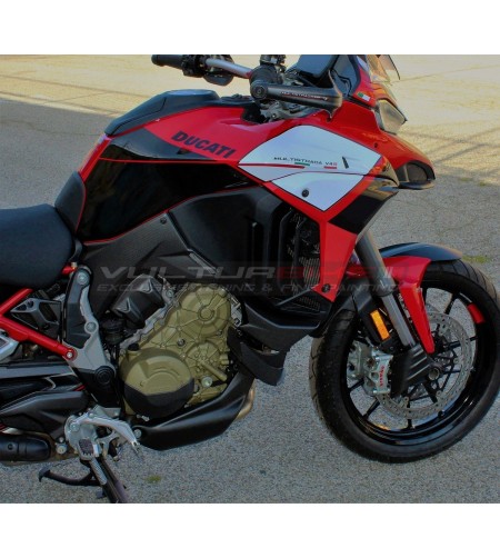 Kit de calcomanías de diseño personalizado - Ducati Multistrada V4 / V4S 