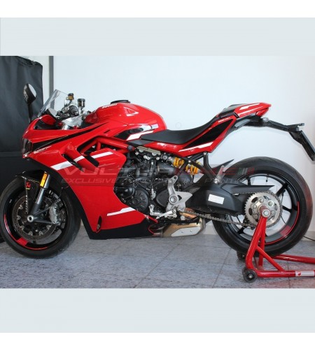 Stickers kit design black edges - Ducati Supersport 950 