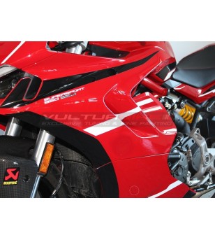 Aufkleber Kit Design schwarze Kanten - Ducati Supersport 950