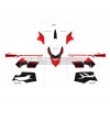 Stickers kit SBK aruba team - Ducati Panigale V2 2020 / 2021 white 