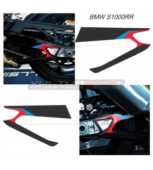 Autocollants swingarm design noir - BMW S1000RR 2019/21