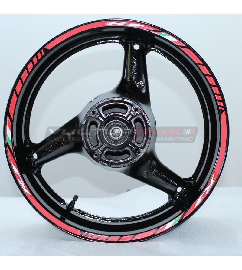 Tiras adhesivas personalizables para ruedas - Yamaha R1/R6