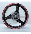 Pegatinas rojas para ruedas de moto - Yamaha R1 