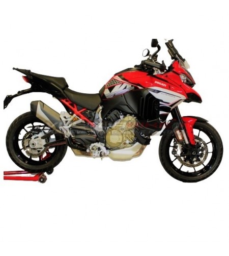 Kit completo adesivi silver design V4 - Ducati Multistrada V4 