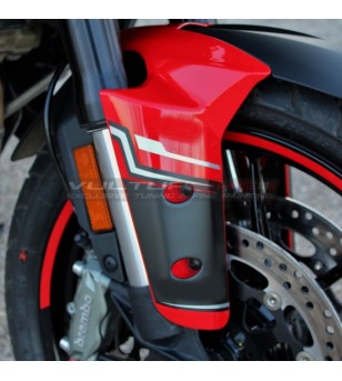 Complete stickers' kit silver design - Ducati Multistrada V4
