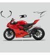 Kit adhésif noir de base - Ducati Panigale V2 2020 / 2021 