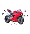 Stickers kit black - Ducati Panigale V2 2020 