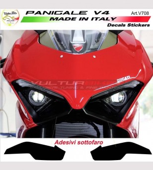 Under headlights' stickers - Ducati Panigale V4 / V4R