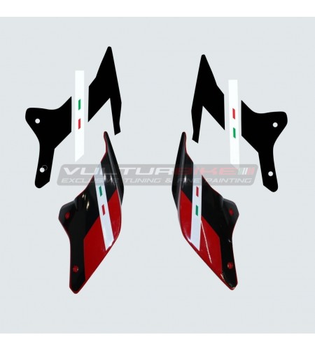 Pegatinas de cola biplaza de diseño personalizado - Ducati Streetfighter V4 / V2
