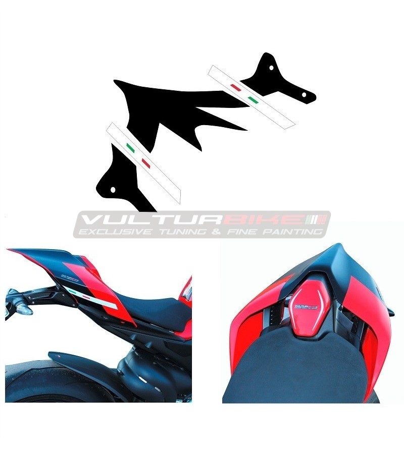 Tail's stickers SUPERLEGGERA design - Ducati Panigale V4R / V4 2020 / Streetfighter V4
