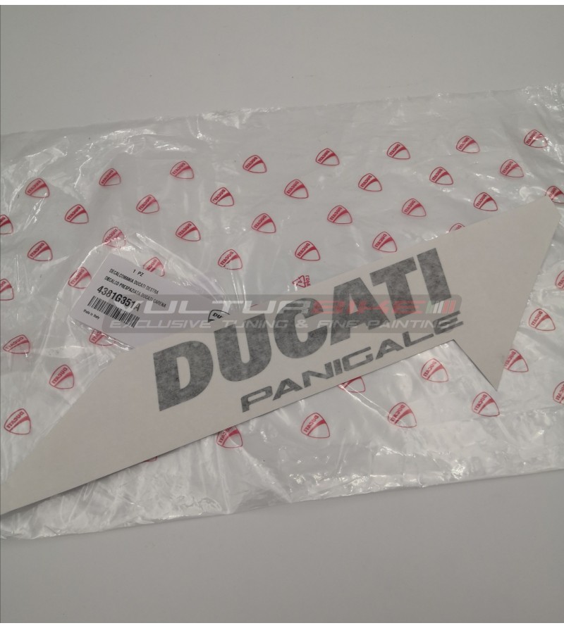 Calcomanía original panigale Ducati lado derecho