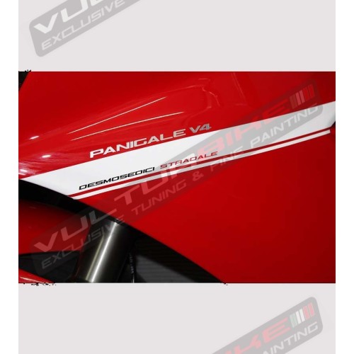 Kit adhésif pour carénages design exclusif - Ducati Panigale V4 / V4S / V4R 