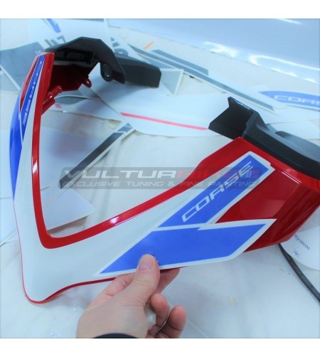 Komplette Aufkleber Kit S Corse Design - Ducati Multistrada 1260 Pikes Peak 