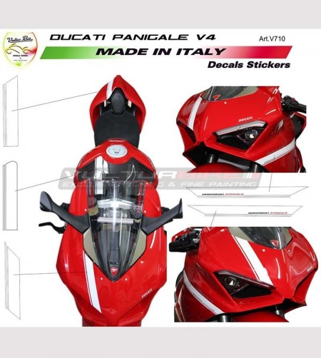 Kit adhésif pour carénages design exclusif - Ducati Panigale V4 / V4S / V4R
