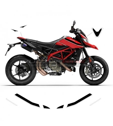 Stickers' kit Moto GP design Mission Winnow - Ducati Hypermotard 950