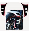 Autocollants Fender - Yamaha R1 2009 / 2014 