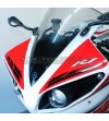 Rote Edition Windschutzscheibenaufkleber mit Schriftzug - Yamaha R1 2009 / 2014 