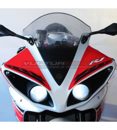 Adesivi cupolino red edition con scritta - Yamaha R1 2009 / 2014 