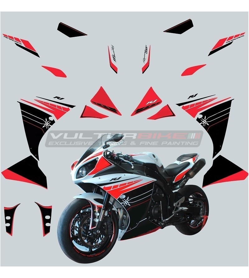 Yamaha R1 Motorrad Aufkleber Set für die Verkleidung - Bremssattel