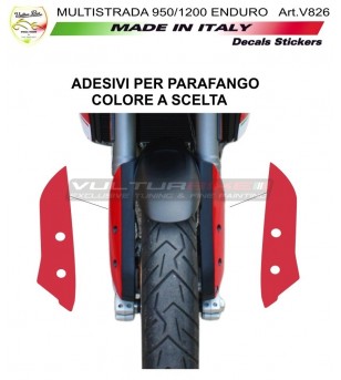 Autocollants Fender - Ducati Multistrada 950 / 1200 Enduro