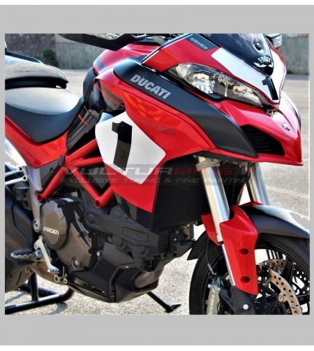 Kit autocollant 25e anniversaire 916 Carl Fogarty - Ducati Multistrada 1260 / nouvelle 950 