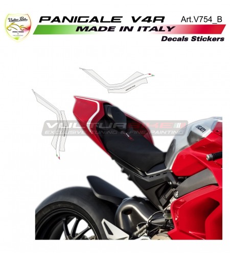 Autocollants réplique pour queue - Ducati Panigale V4R - V4 - V2