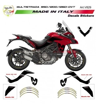 Mission Winnow Stickers Kit - Ducati Multistrada 1200 / 1260 / 950