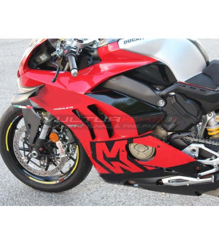 Custom designed stickers kit - Ducati Panigale V4 / V4S / V4R 
