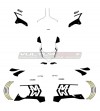 Kit autocollant design personnalisé - Ducati Panigale V4 / V4S / V4R 