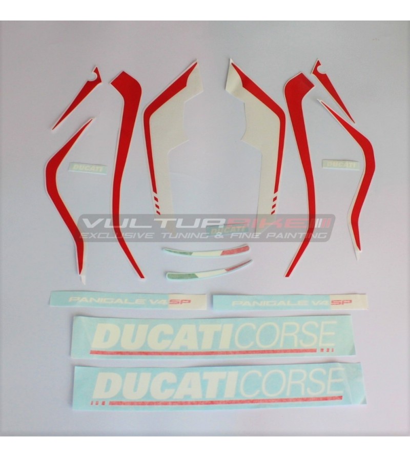 Juego de calcomanías original Ducati Panigale V4SP