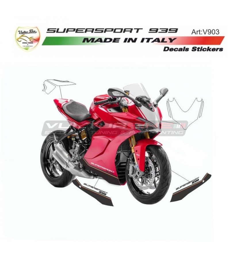 Stickers kit exclusive design - Ducati Supersport 939