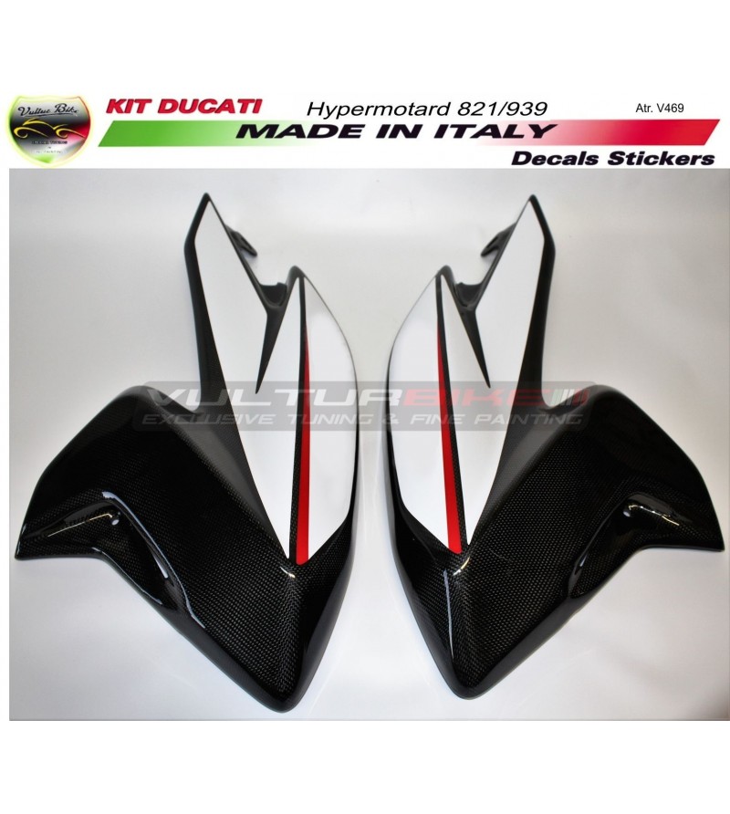 Autocollants carénages côté - Ducati Hypermotard 821/939