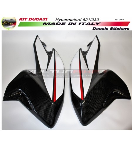 Adesivi carene laterali - Ducati Hypermotard 821/939