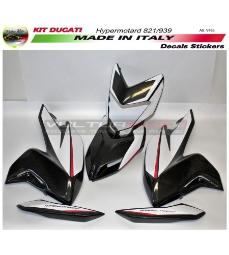 Kompletter Klebesatz - Ducati Hypermotard 821/939 