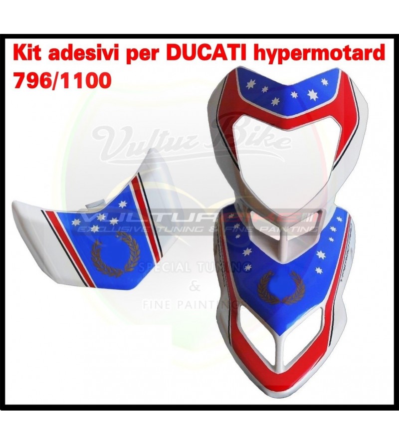 Stickers' kit Australia version - Ducati Hypermotard 796/1100