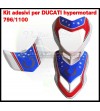 Kit adesivi Australia version - Ducati Hypermotard 796/1100 